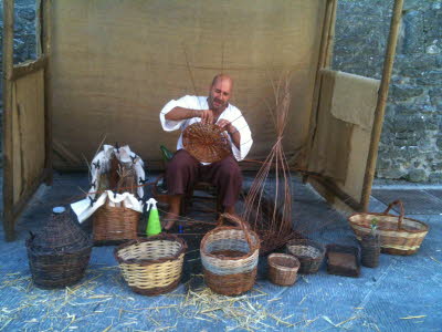 Basket weaving