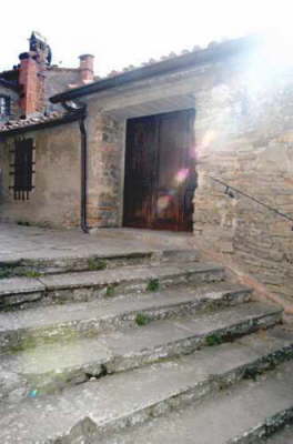 Front entrance with stairs vertical